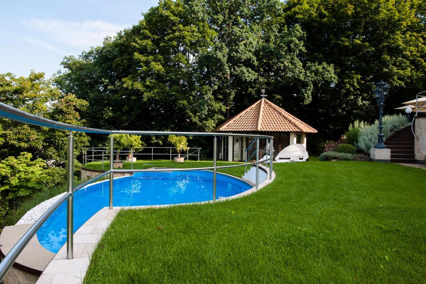 Villa Via Lapis - Panoramablick Ueber Dresden - Garten - Pool - Sauna - Luxus Ngoại thất bức ảnh