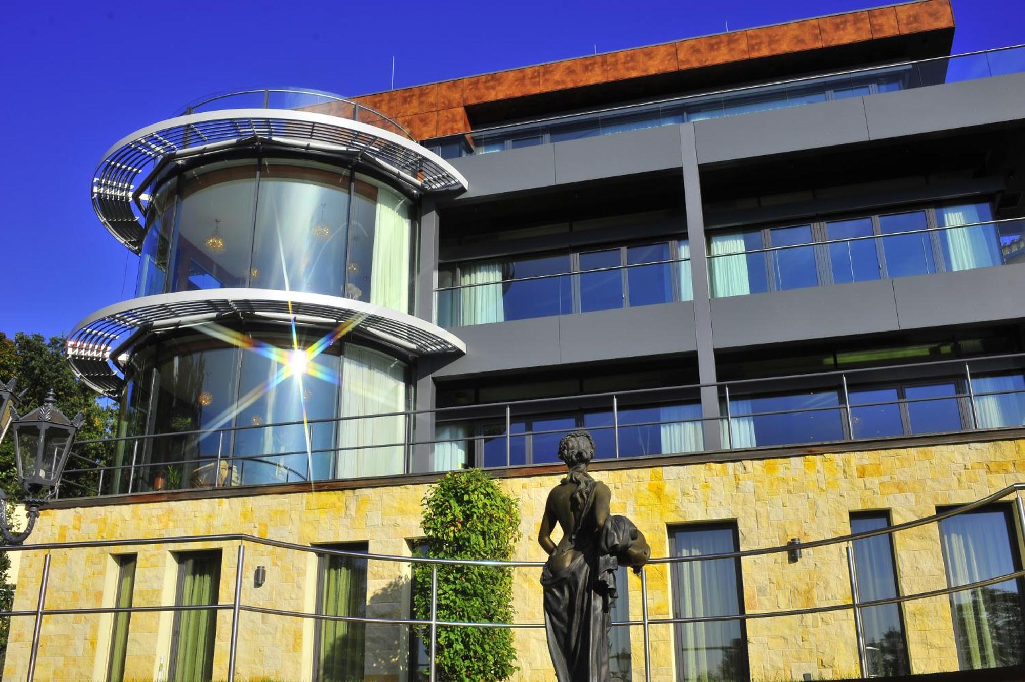 Villa Via Lapis - Panoramablick Ueber Dresden - Garten - Pool - Sauna - Luxus Ngoại thất bức ảnh