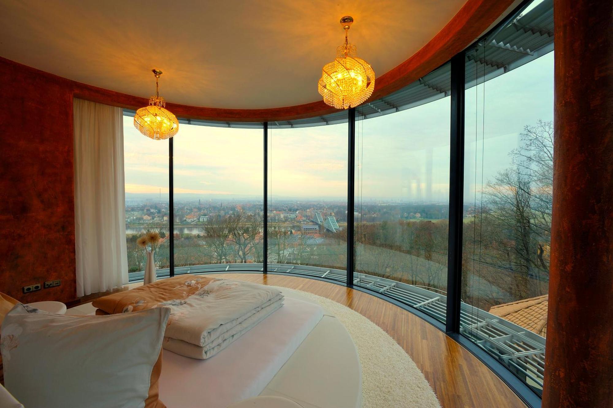 Villa Via Lapis - Panoramablick Ueber Dresden - Garten - Pool - Sauna - Luxus Phòng bức ảnh