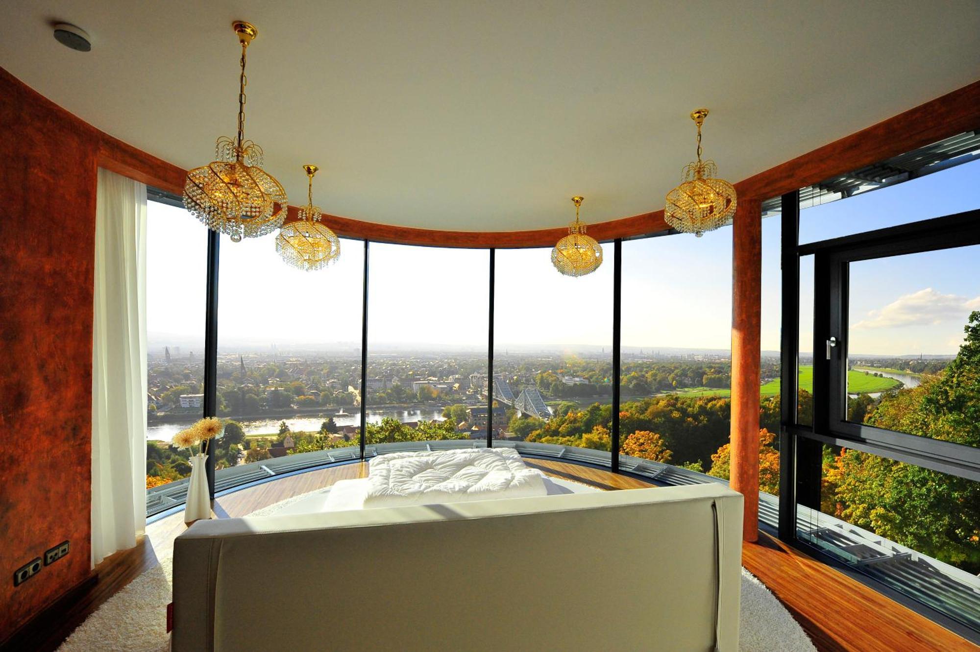 Villa Via Lapis - Panoramablick Ueber Dresden - Garten - Pool - Sauna - Luxus Phòng bức ảnh