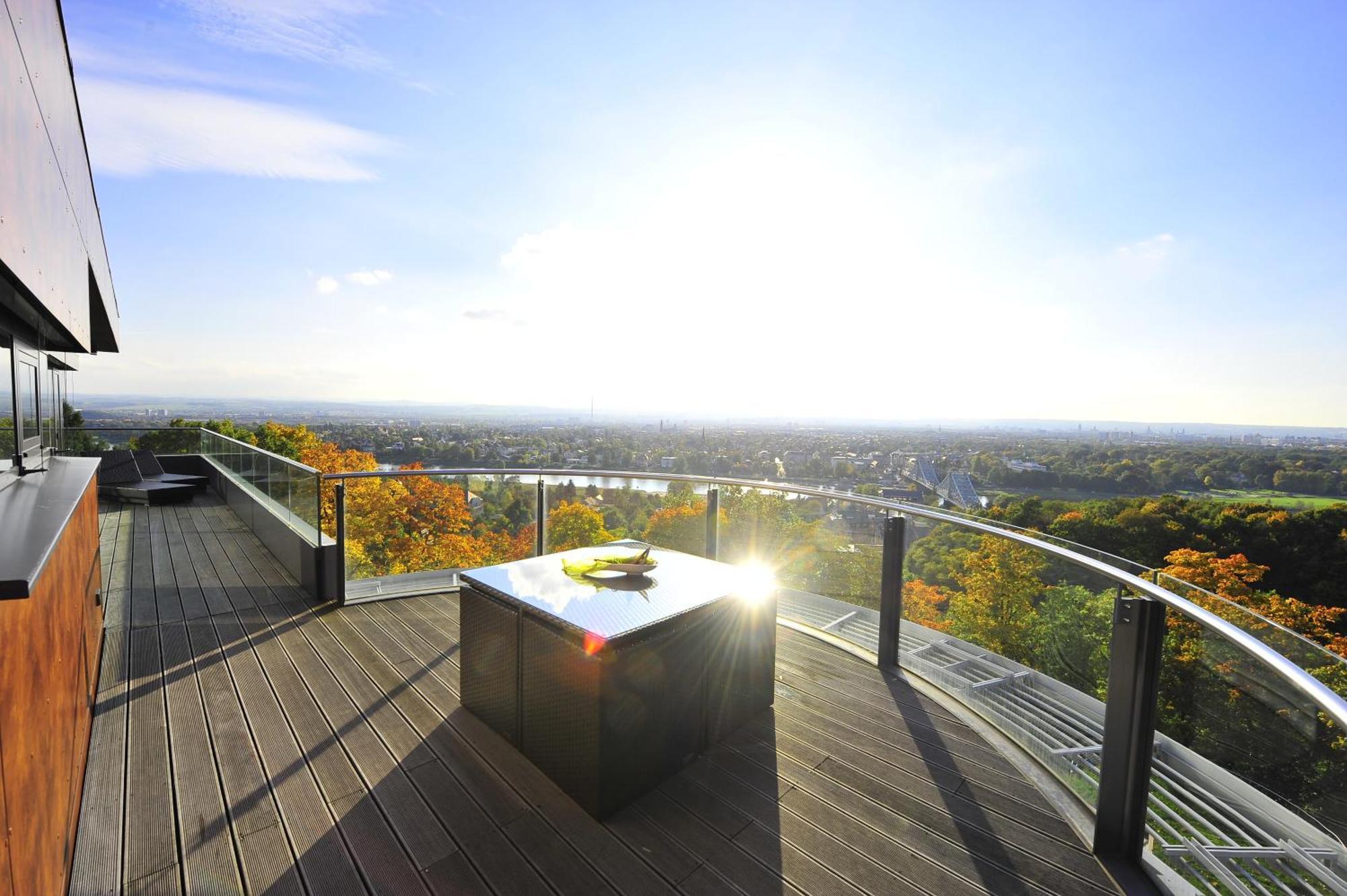Villa Via Lapis - Panoramablick Ueber Dresden - Garten - Pool - Sauna - Luxus Phòng bức ảnh